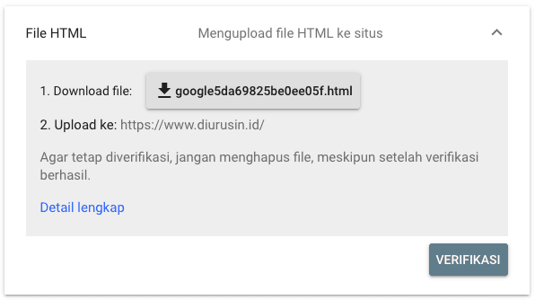 File HTML